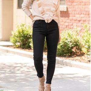KanCan Black Skinny Estilo Jeans Size 28